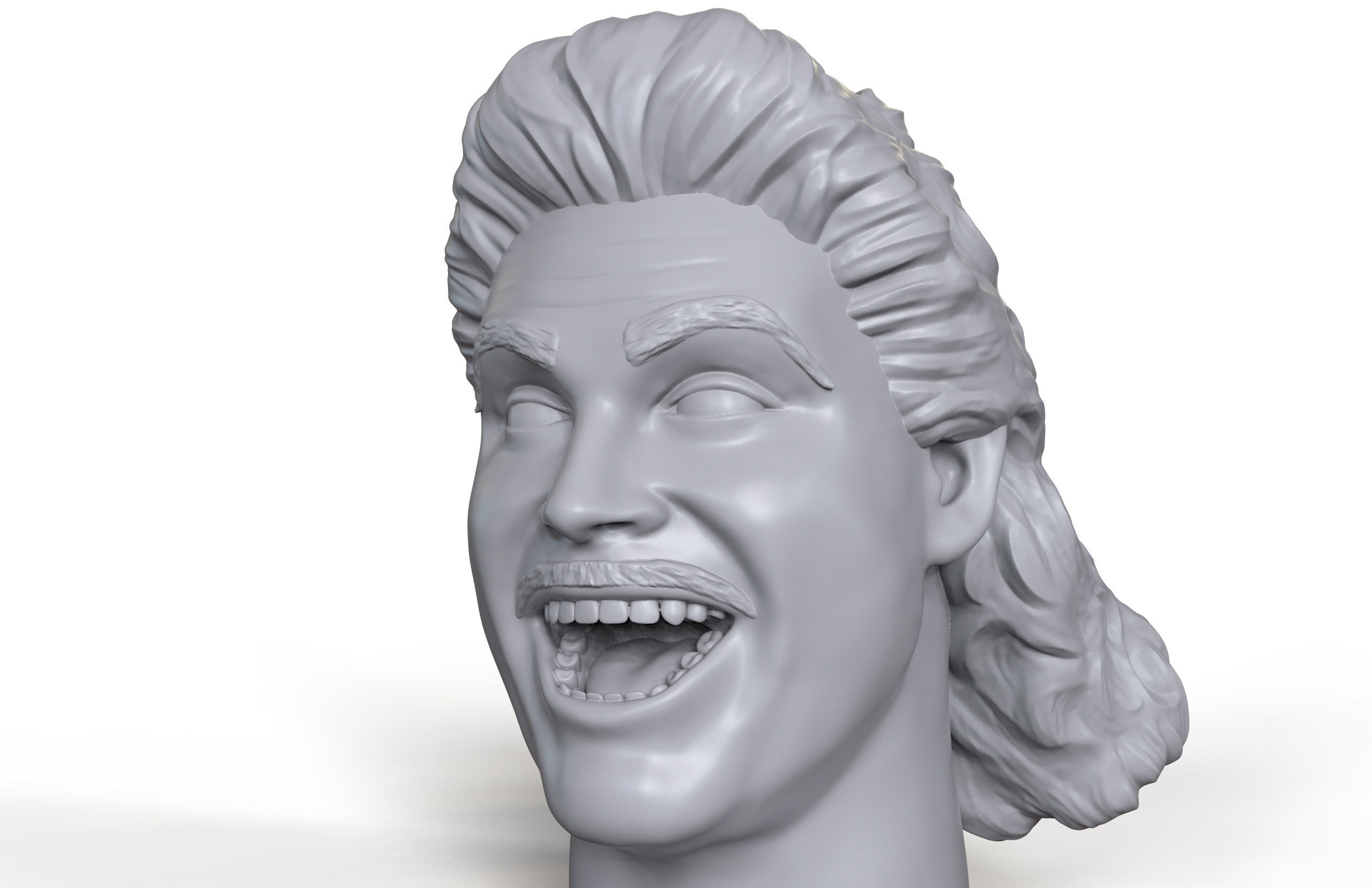 C Gladd Trony 3D printable portrait sculpt 3D print model_9