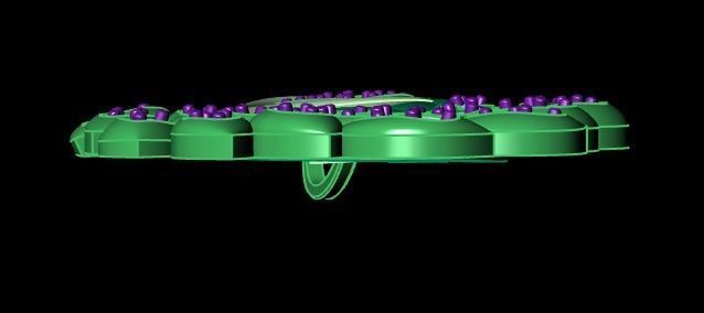 swan pendant  3D print model_18