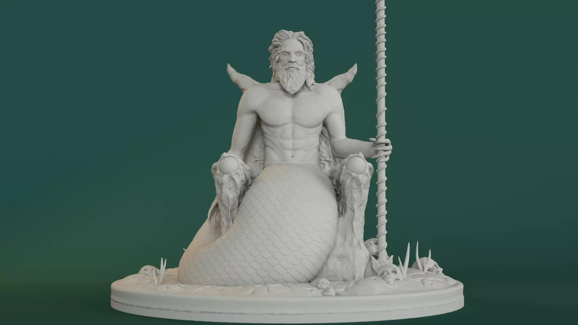 Oceanus - Poseidon 3D print model_0