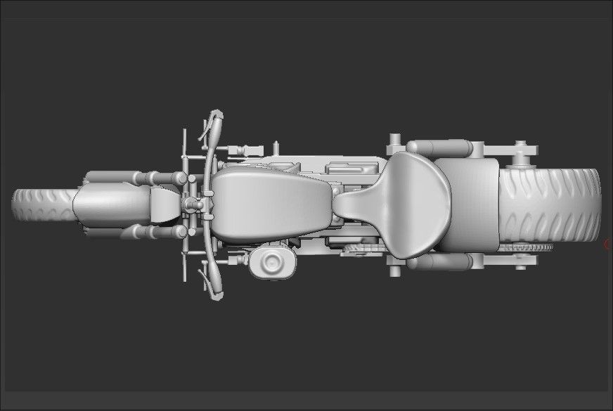 HARLEY  BIG MOTORS 3D print model_7