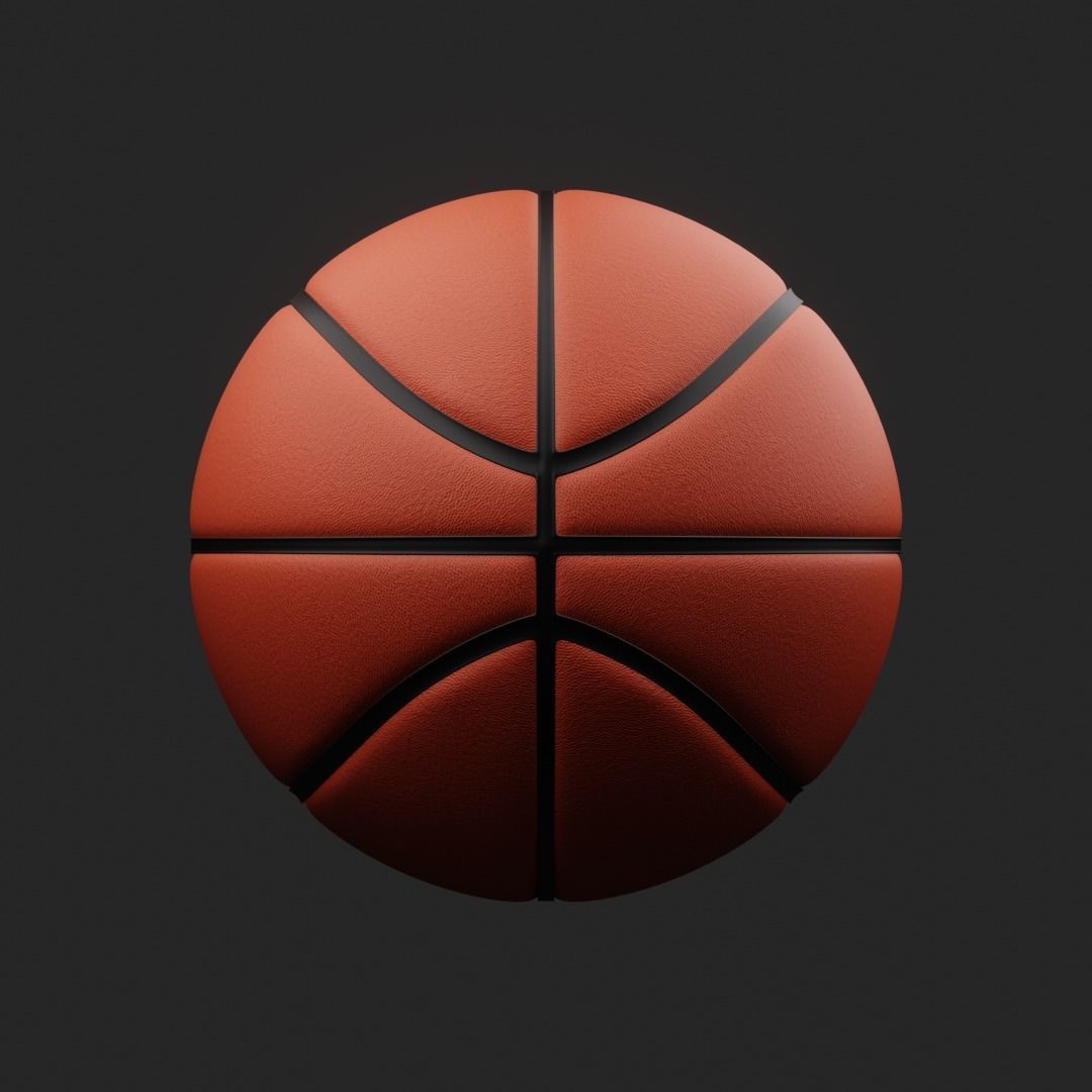 basketball ball Free 3D model_4