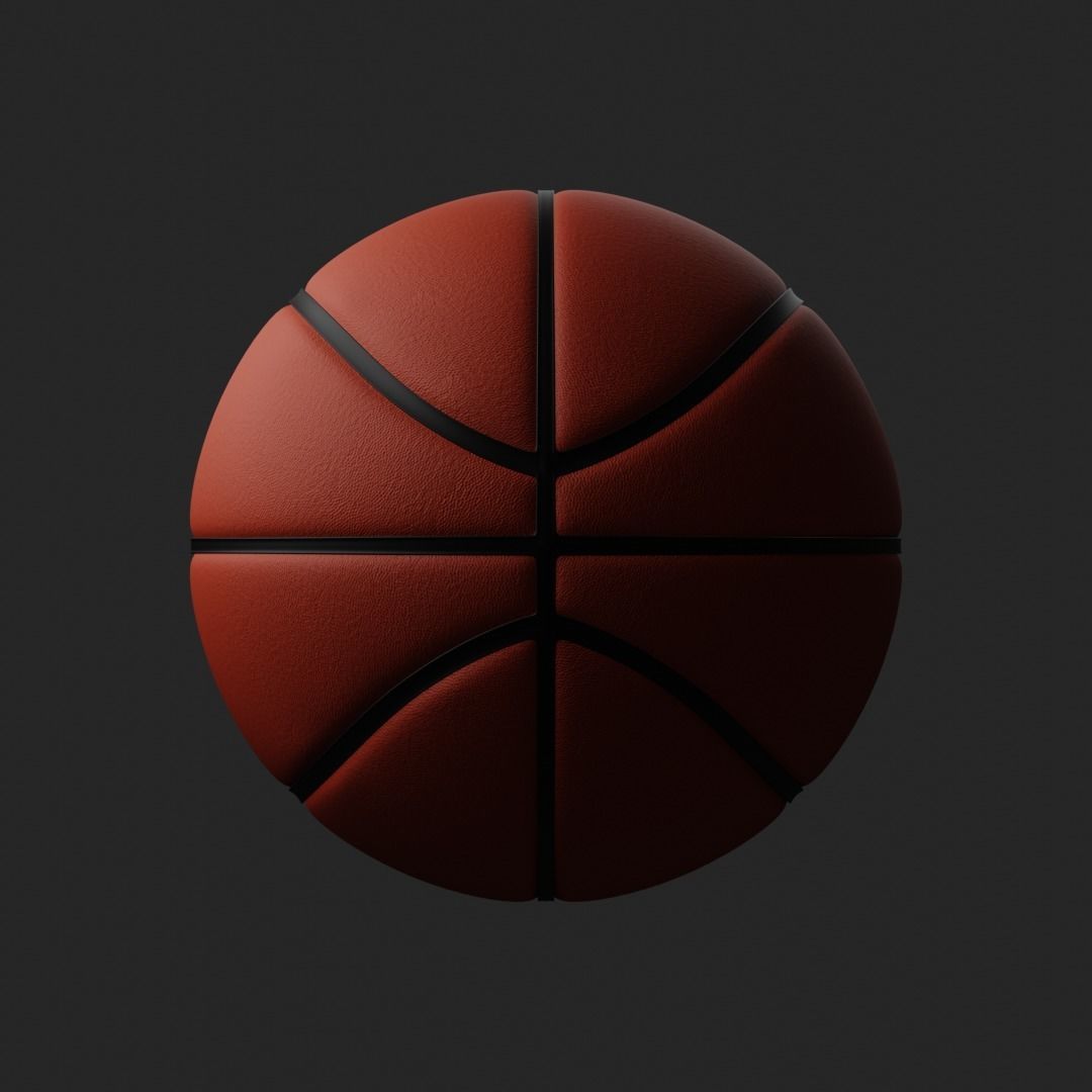 basketball ball Free 3D model_2