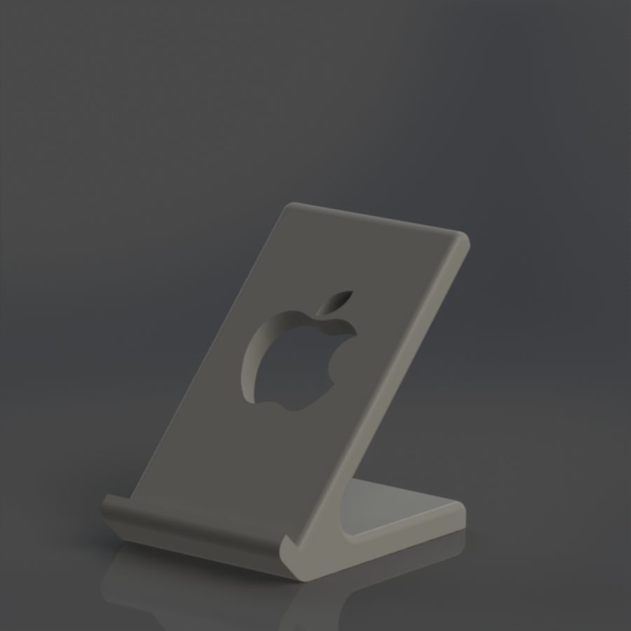 APPLE IPhone Holder 3D print model_1