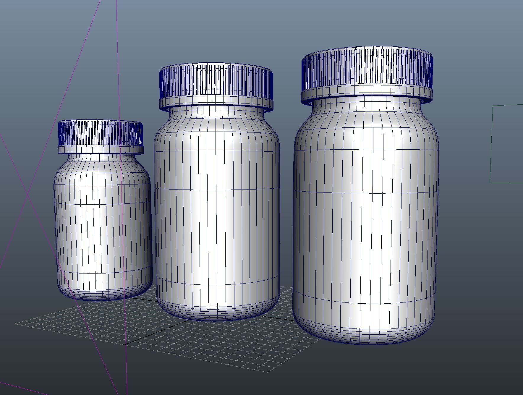 Tablet Container 3D model_2
