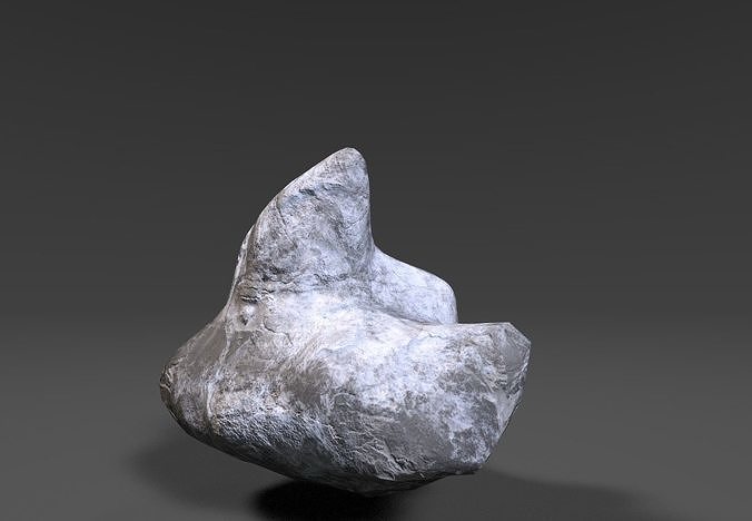 Rock 19 Low-poly 3D model