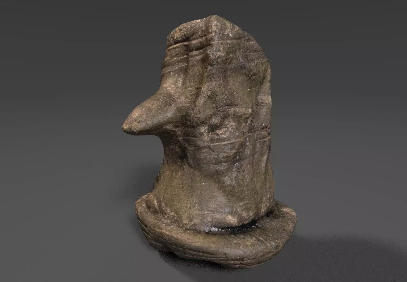 Rock 16 Low-poly 3D model_0