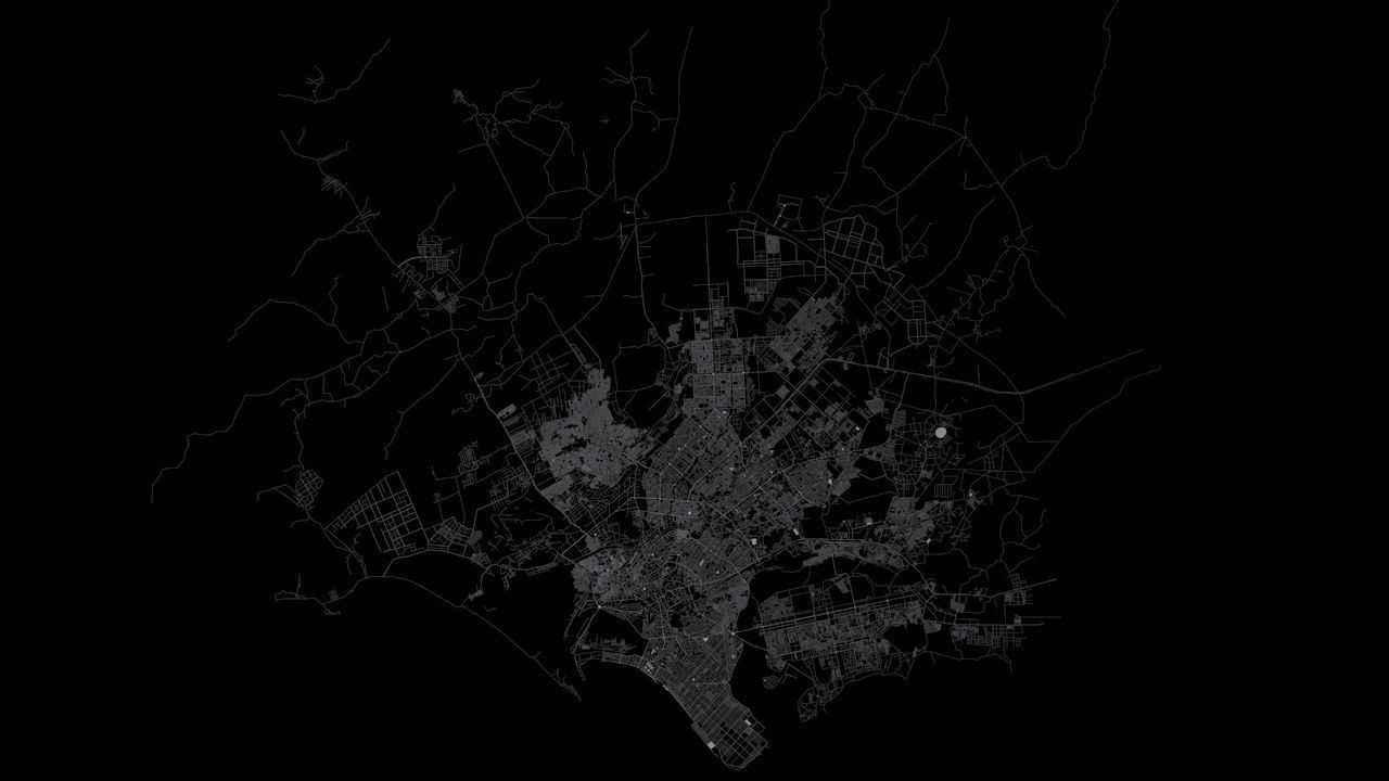 Karachi Road Network and Streets 3D model_8