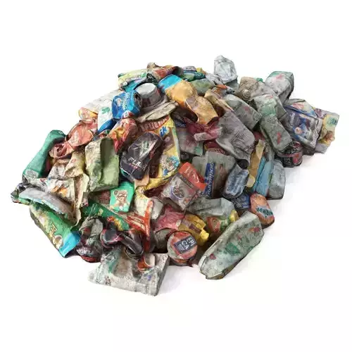  Small pile of garbage 3D model