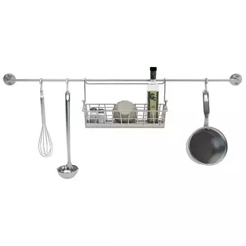 Utensils and Food 3D model