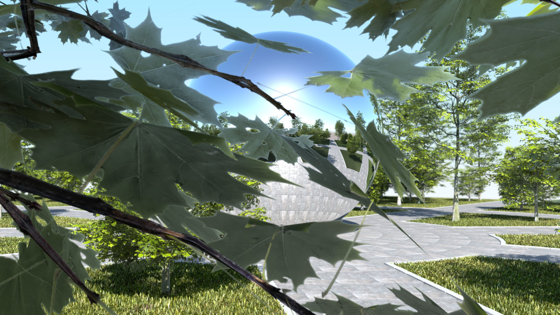 Acer Maple Trees Mega Pack 3D Model Collection_17