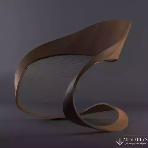 Curved chair