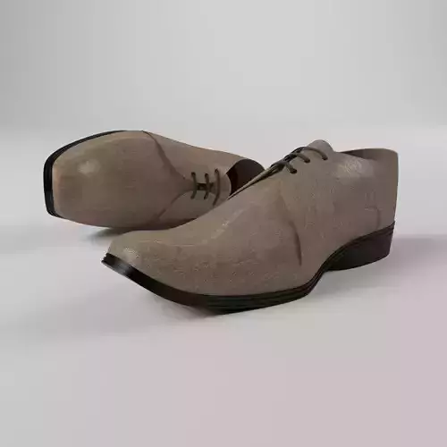 Realistic shoe derby shoes