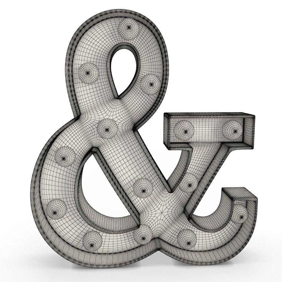 Black Decorations 3D model_6