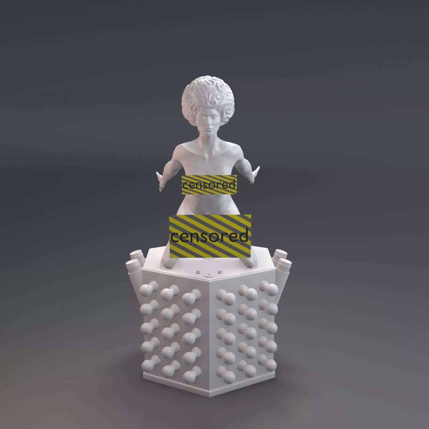 A Clockwork Orange Mannequin 3D print model_0