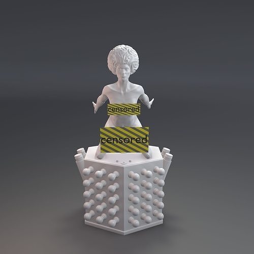A Clockwork Orange Mannequin 3D print model