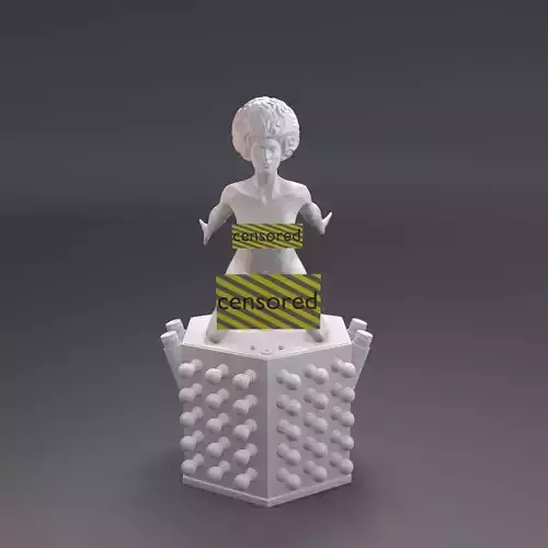 A Clockwork Orange Mannequin 3D print model