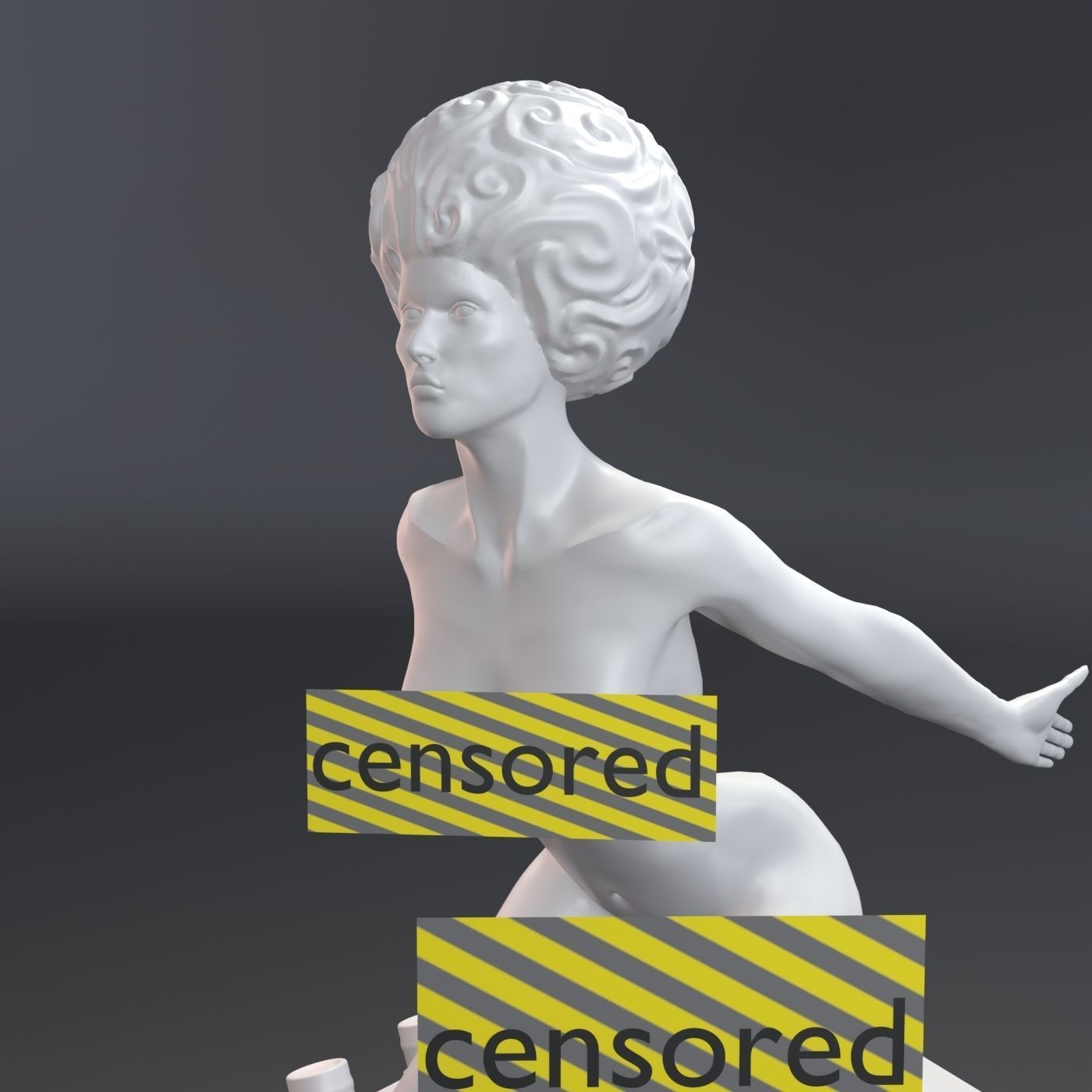 A Clockwork Orange Mannequin 3D print model_5