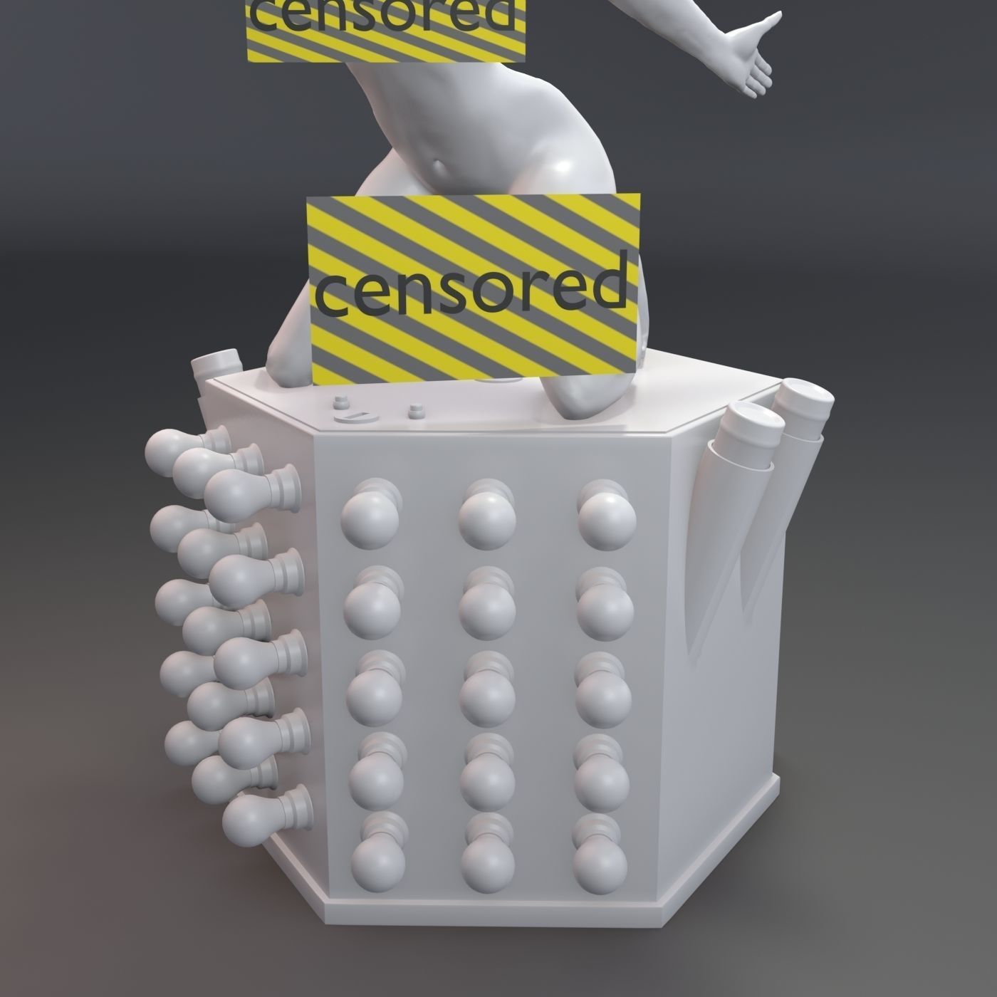 A Clockwork Orange Mannequin 3D print model_4