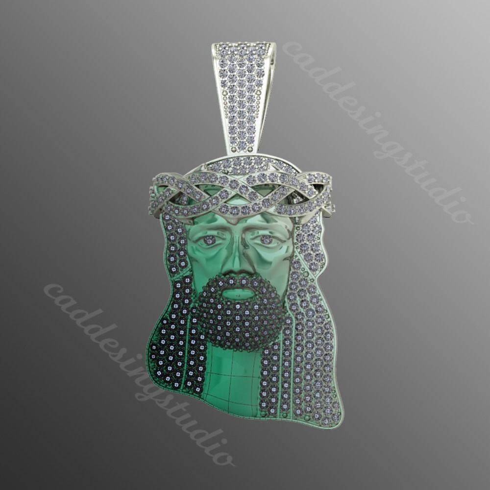 pendant akr 12 3D print model_1