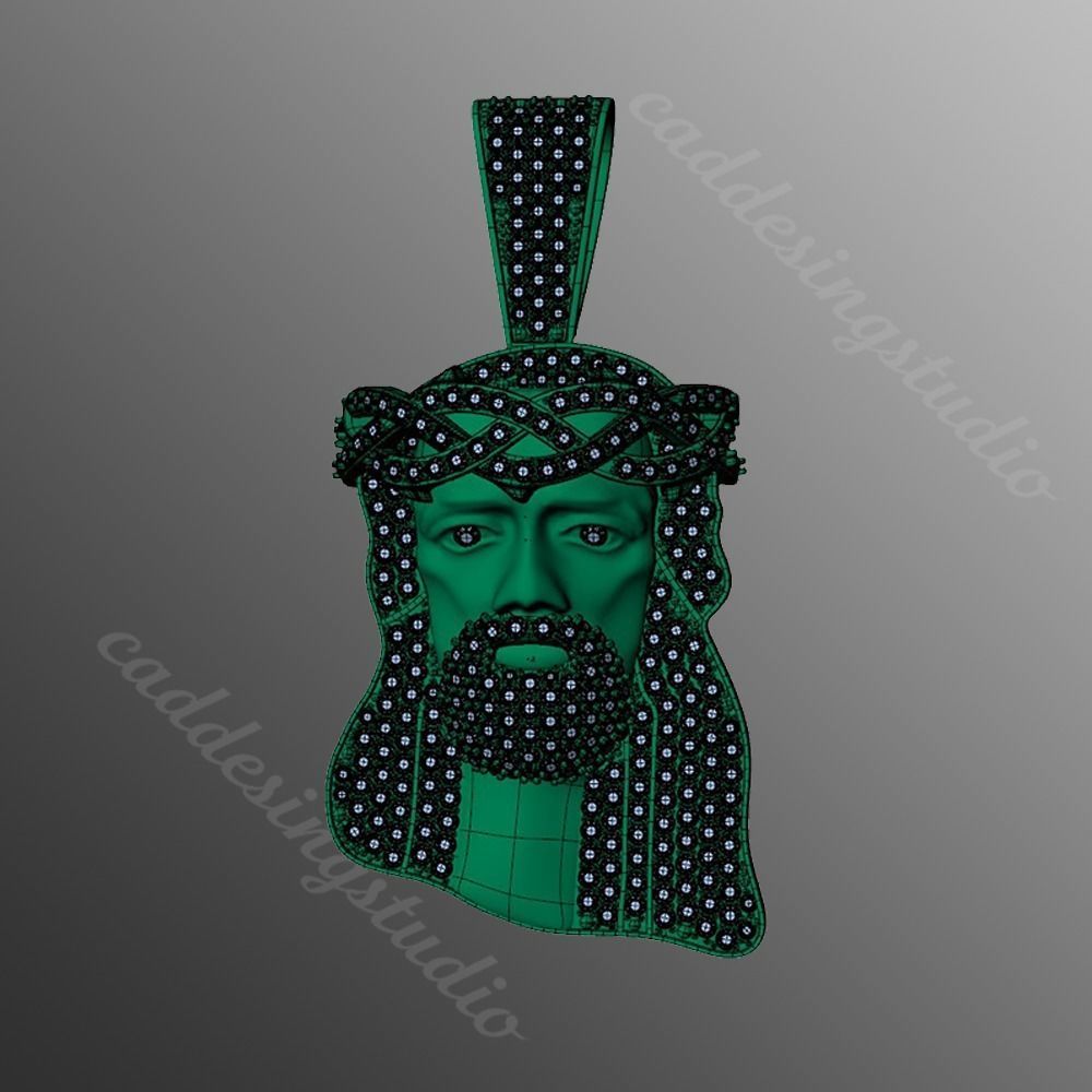 pendant akr 12 3D print model_2