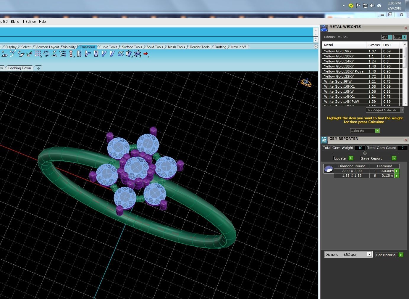 Women solitaire ring 3dm stl render detail 3D print model_9