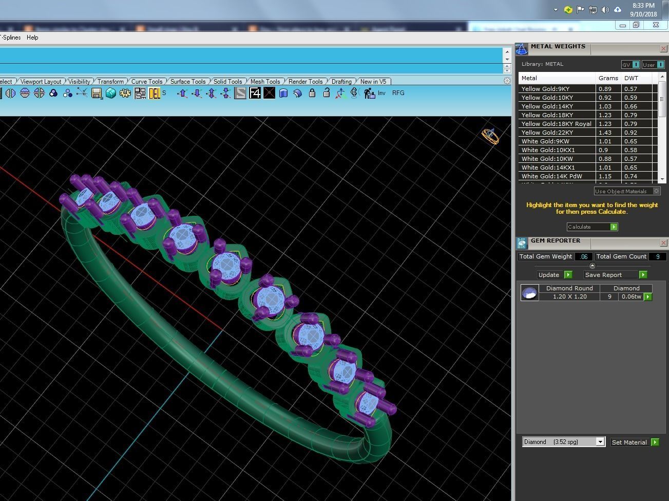 Women solitaire ring 3dm stl render detail 3D print model_9