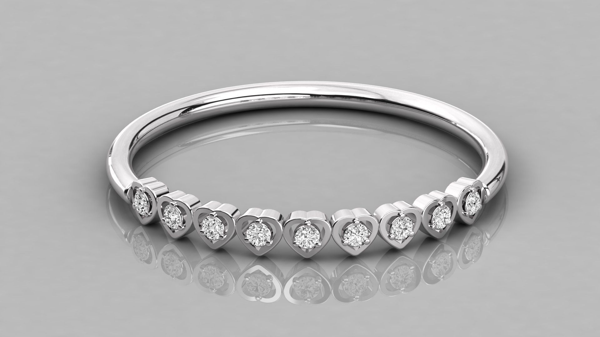 Women solitaire ring 3dm stl render detail 3D print model_7