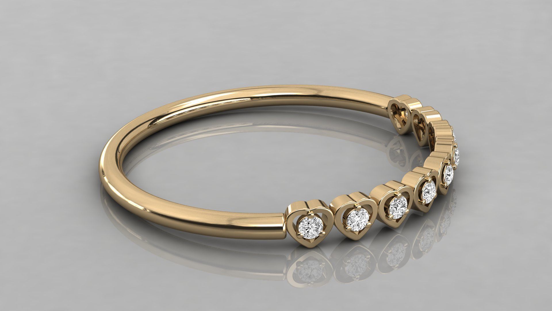 Women solitaire ring 3dm stl render detail 3D print model_6