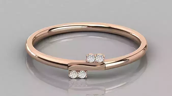 Women solitaire ring 3dm stl render detail 