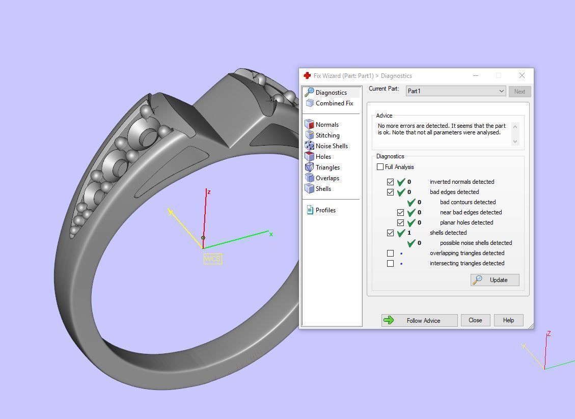 Unique Cluster Halo Ring 3D print model_5