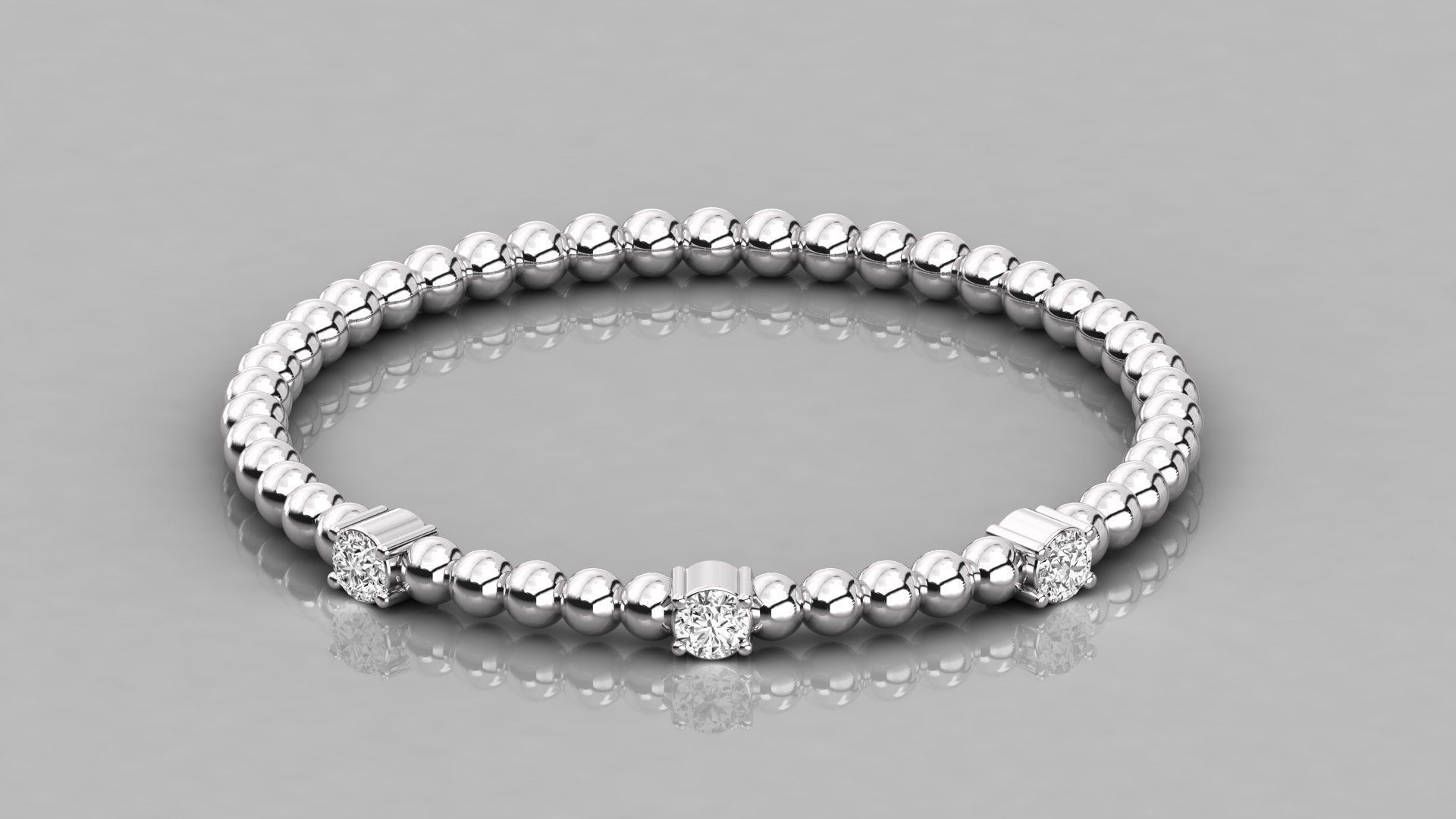 Women solitaire ring 3dm stl render detail 3D print model_7