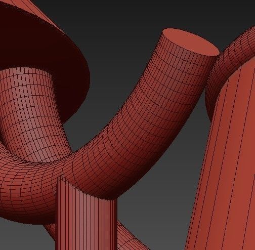 Classic chandelier 3D model_4