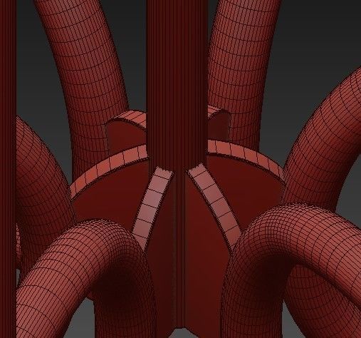 Classic chandelier 3D model_12