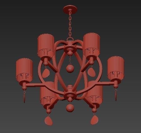 Classic chandelier 3 3D model_12