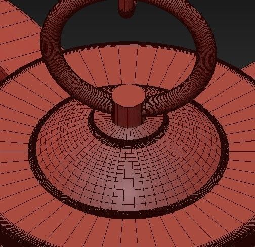 Classic chandelier 3 3D model_8