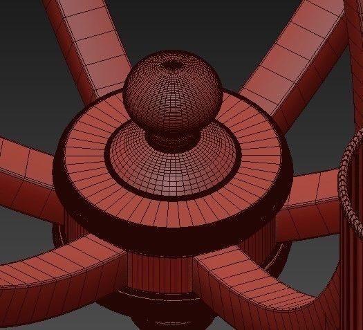 Classic chandelier 3 3D model_6