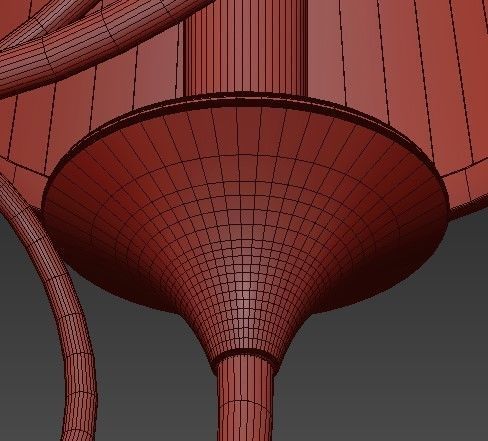 Classic chandelier 4 3D model_15