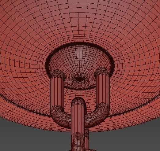 Classic chandelier 4 3D model_16