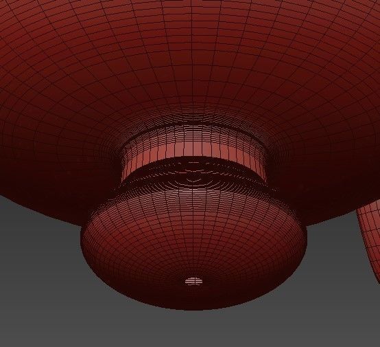 Classic chandelier 4 3D model_7