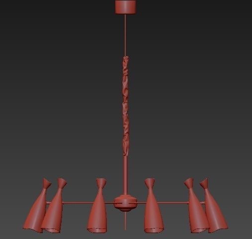 Delightfull Cairo Pendant 3D model_5