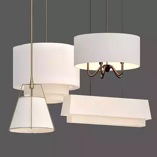 Tiered Drum Pendant Large