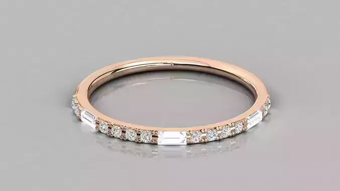 Women solitaire ring 3dm stl render detail  3D print model