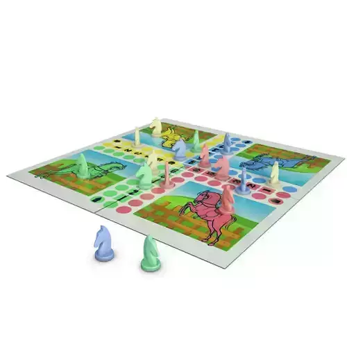 Ludo Game 3D model