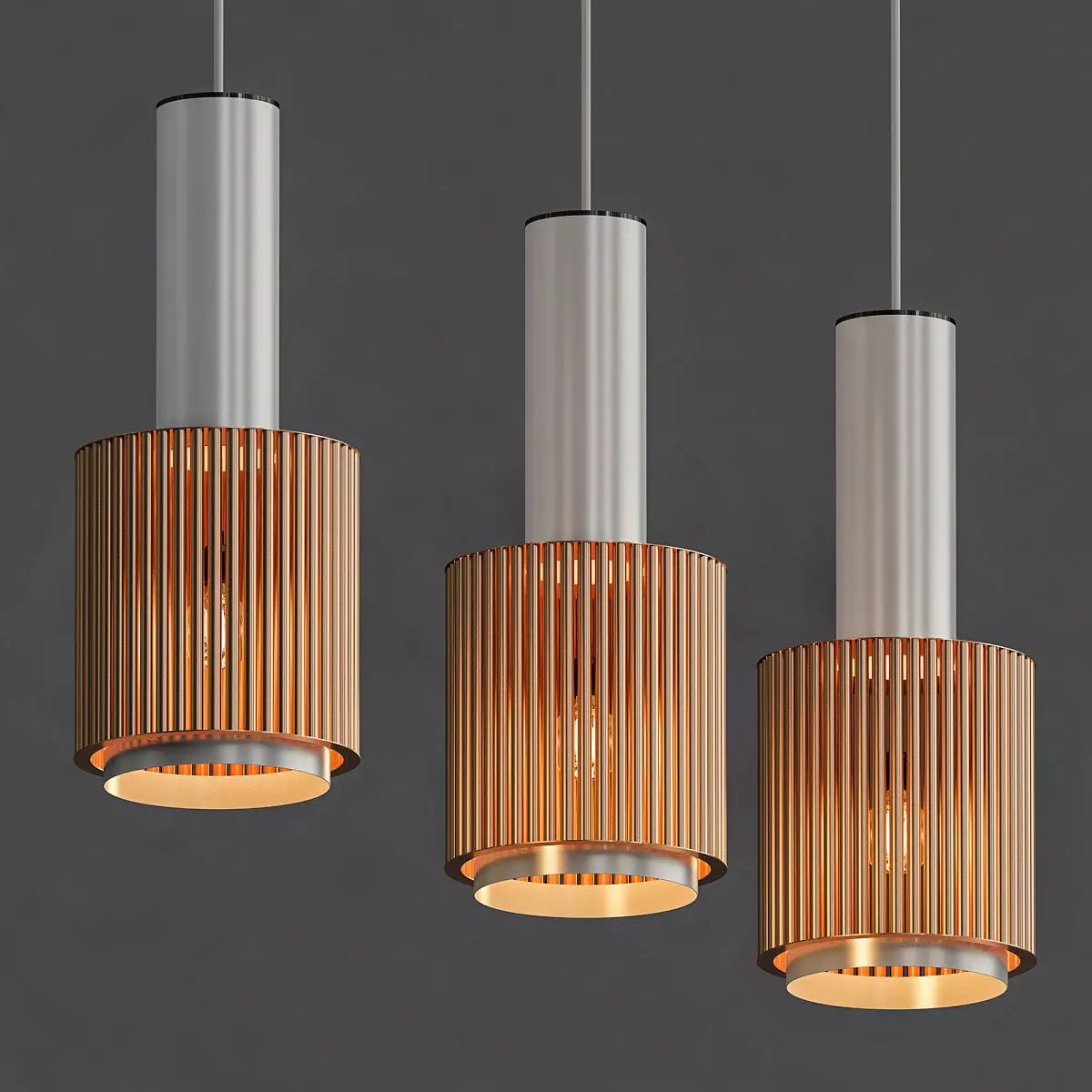 Ceiling light pendant lamp 3D model_0