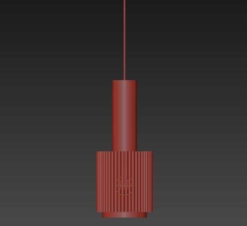 Ceiling light pendant lamp 3D model_5