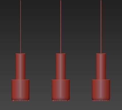 Jacksons Three Ceiling Lamps 3D model_1