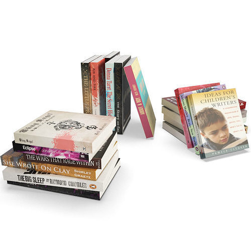 Pocket Books 3D model