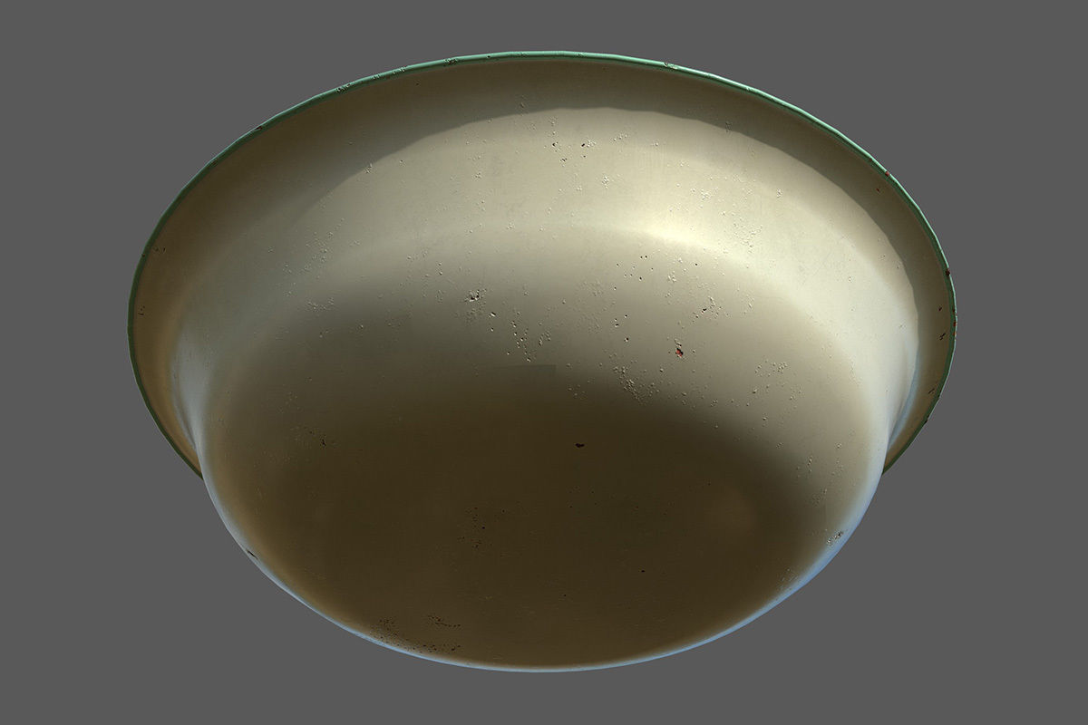 Rusty water bowl 3D model_4