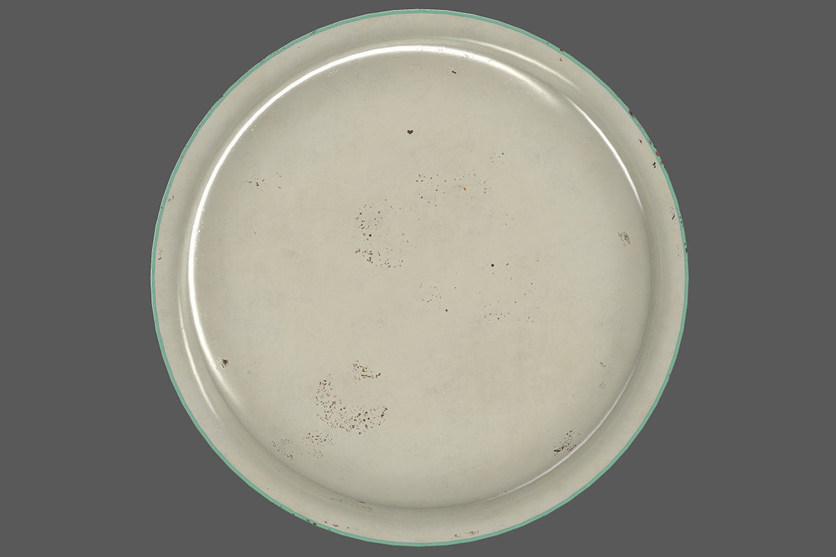 Rusty water bowl 3D model_5