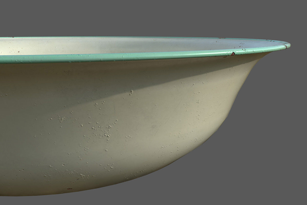 Rusty water bowl 3D model_6